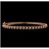 14KT White Gold 1.33 ctw Diamond Bracelet