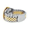 Image 6 : Rolex Mens Stainless Steel and Yellow Gold Blue VVS Diamond 36mm Datejust