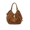 Louis Vuitton Brown Monogram Mahina Leather Surya L Shoulder Bag