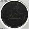 Image 2 : 1854 NB-2B2 NEW BRUNSWICK ONE PENNY TOKEN 