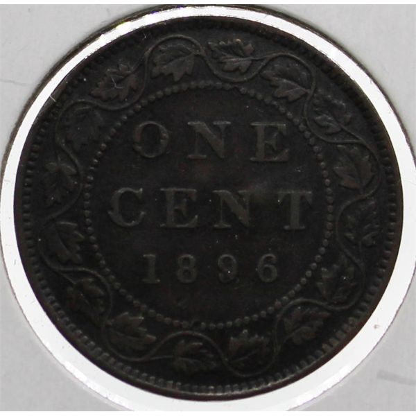 1896 CANADA LARGE ONE CENT COIN