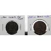 Image 1 : 2 CANADA LARGE ONE CENT COINS  1900, 1900 H