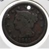Image 1 : 1845 USA ONE CENT COIN - HOLED