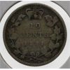 Image 1 : 1881 CANADA SILVER 10 CENT COIN