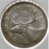 Image 1 : 1937 CANADA SILVER 25 CENT COIN