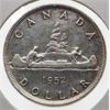 Image 1 : 1952 WL CANADA SILVER DOLLAR