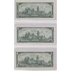 Image 2 : LOT OF 3 CANADA 1867-1967 $1 BANK NOTES