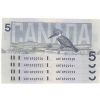 Image 1 : 1986 CANADA 4 SEQUENTIAL $5 BANK NOTES