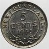 Image 1 : 1941 NEWFOUNDLAND SILVER 5 CENT COIN