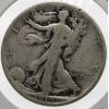 Image 1 : 1919 USA WALKING LIBERTY SILVER HALF DOLLAR COIN
