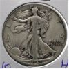 Image 1 : 1943 US SILVER WALKING LIBERTY HALF DOLLAR
