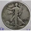 Image 1 : 1942 US SILVER WALKING LIBERTY HALF DOLLAR