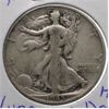 Image 1 : 1945 US SILVER WALKING LIBERTY HALF DOLLAR