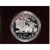 Image 1 : 1981 TRANS CANADA RAILWAY PROOF SILVER DOLLAR COIN