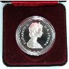 Image 2 : 1981 TRANS CANADA RAILWAY PROOF SILVER DOLLAR COIN