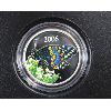 Image 1 : 2006 SHORT TAILED SWALLOWTAIL SILVER 50 CENT COIN