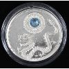 Image 1 : 2016 CANADA BIRTHSTONE MARCH 5 DOLLAR SILVER COIN