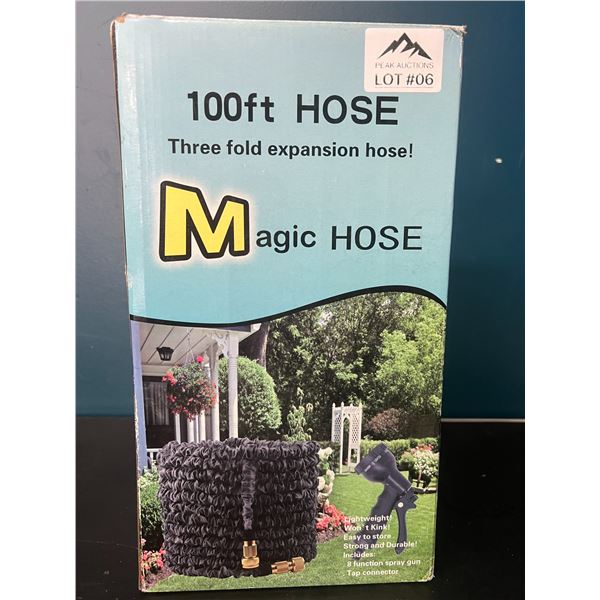 Lot of 1 100FT Expandable Garden Hose