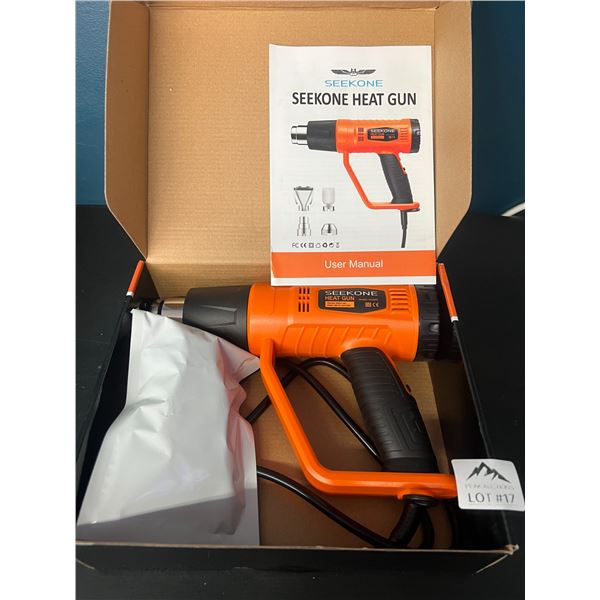 Lot of 1 Seekone Heavy Duty Heat Gun