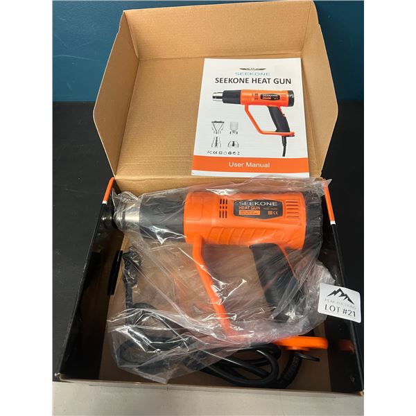 Lot of 1 Seekone Heavy Duty Heat Gun