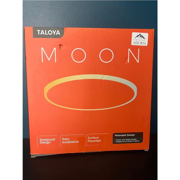 Lot of 1 Taloya Moon Surface Mounted Ceiling Light