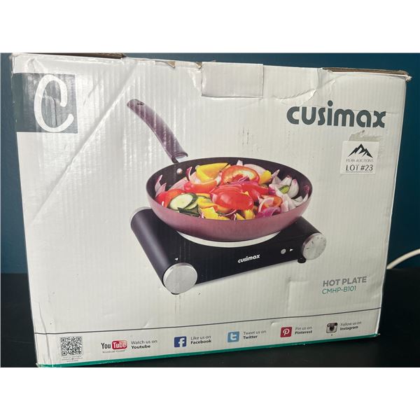 Lot of 1 Cusimax Hot Plate for Cooking