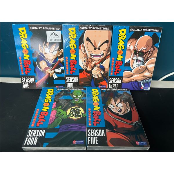 Lot of Dragonball DVD Sets - Seasons 1-5