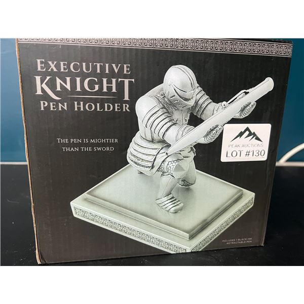 Lot of 1 Executive Knight Pen Holder