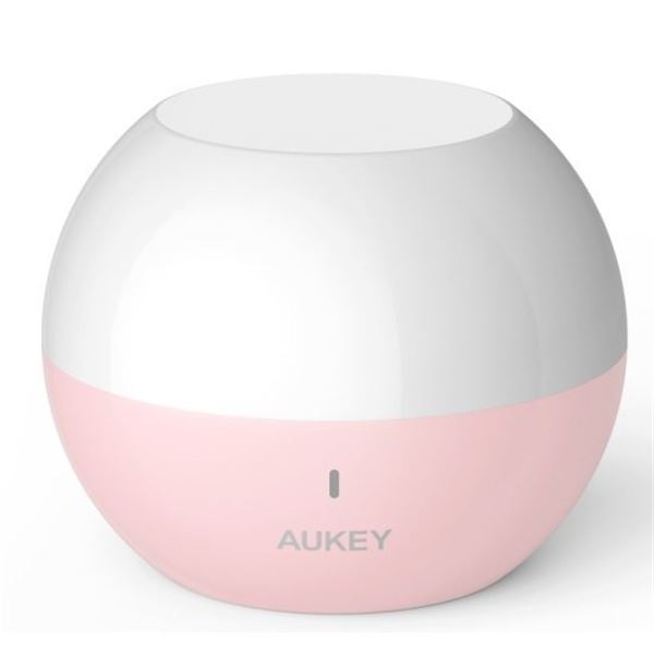 Lot of 2 Aukey Mini RGB Lights w/ Touch Control (Pink)