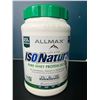 Image 1 : Lot of 1 ALLMAX ISONatural Pure Whey Protein Isolate Nutritional Drink Powder - 2LBS