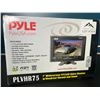 Image 1 : Lot of 1 PYLE 7" Widescreen TFT/LCD Video Monitor Screen w/ Headrest Shroud & Stand
