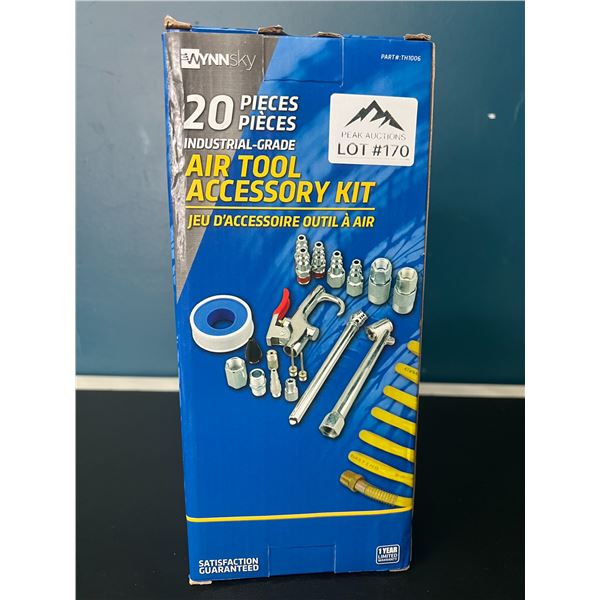 Lot of 1 20PC Air Tool Accessory Kit