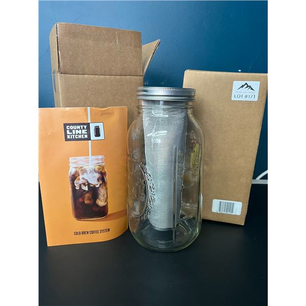 Lot of 2 County Line Kitchen Cold Brew Coffee Coffee Systems
