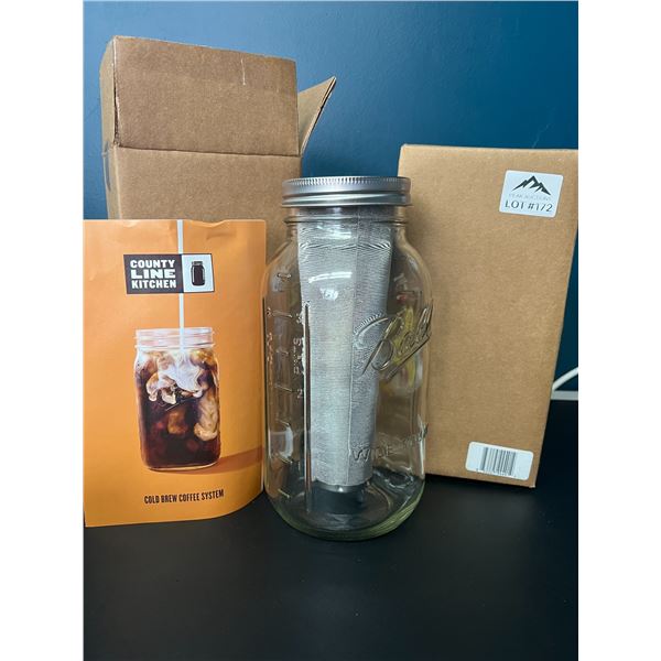 Lot of 2 County Line Kitchen Cold Brew Coffee Coffee Systems