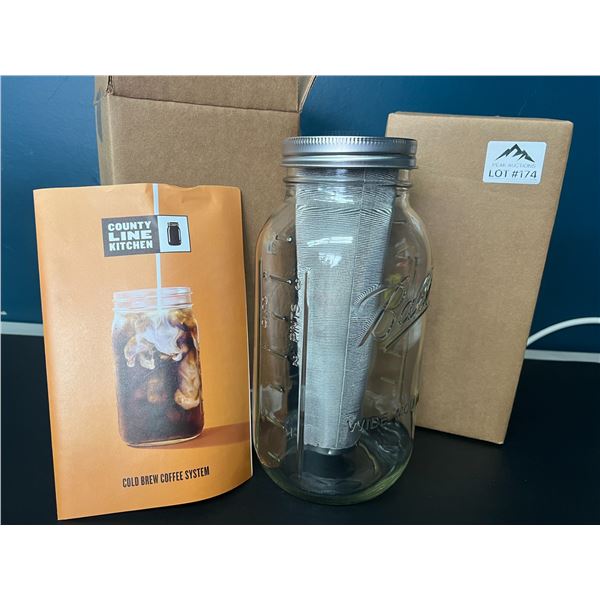 Lot of 2 County Line Kitchen Cold Brew Coffee Coffee Systems