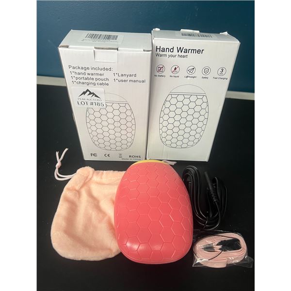 Lot of 2 Electric/Rechargeable Hand Warmers