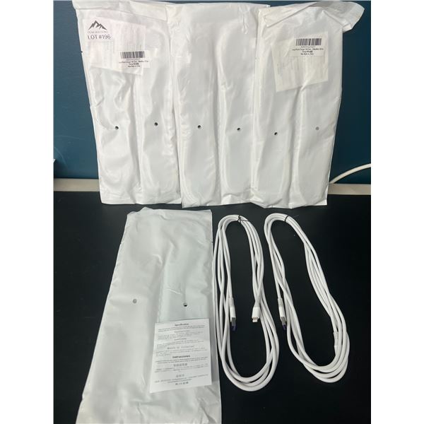 Lot of 4 Packs of 10FT Long iPhone/Lightning Charging Cords (2per pack - 8 total)