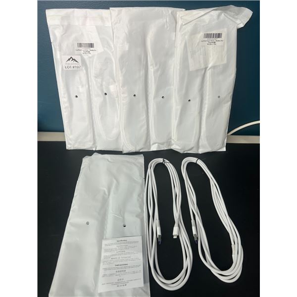 Lot of 4 Packs of 10FT Long iPhone/Lightning Charging Cords (2per pack - 8 total)