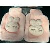 Image 2 : Lot of 2 Augot 2PCS Hot Water Bottles (900mL) w/ Pink Plush Covers (4pcs total)
