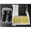 Image 1 : Lot of 2 LED Tactical Flashlights w/ Rechargeable Batteries & Charger