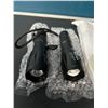 Image 2 : Lot of 2 LED Tactical Flashlights w/ Rechargeable Batteries & Charger