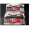 Image 1 : Lot of 2 Packs of Energizer AA Batteries (24 per pack!)