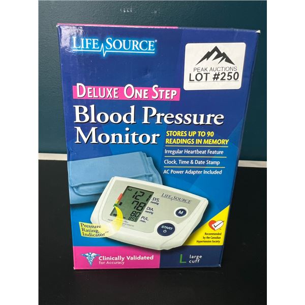 Lot of 1 Deluxe One Step Blood Pressure Monitor