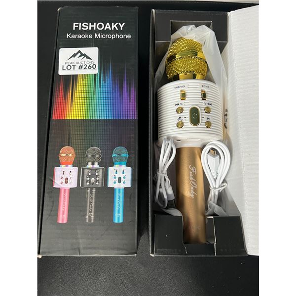 Lot of 2 Wireless Karaoke Microphones