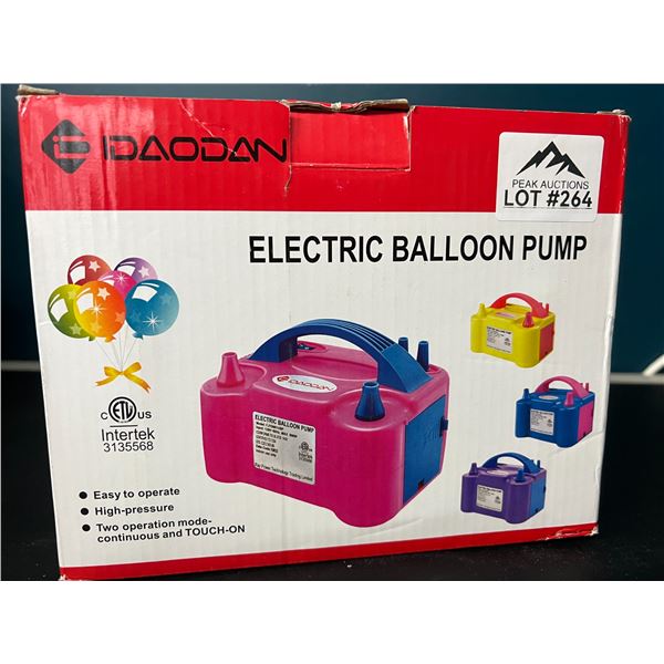 Lot of 1 Electric Balloon Pump