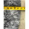 Image 2 : Lot of 1 Soft Grey Fuzzy/Shaggy Round Area Rug Carpet - 5FT Size