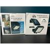 Image 1 : Lot of 2 LED Solar Lights w/ Motion Sensor Detection