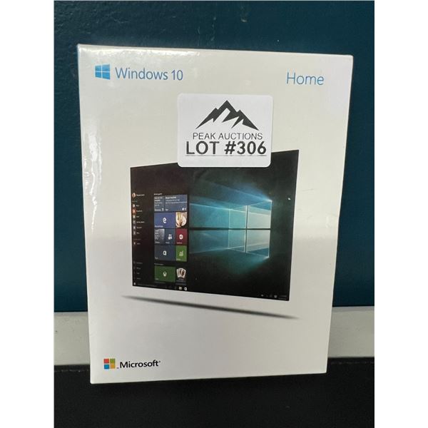 Lot of 1 Windows 10 Home Install/Download Software