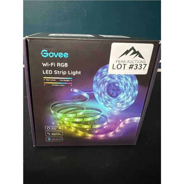 Lot of 1 Govee WiFi RGB Smart LED Strip Lights (32.8FT)