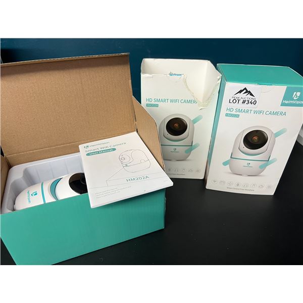 Lot of 2 Heimvision HD Smart WiFi Security Cameras